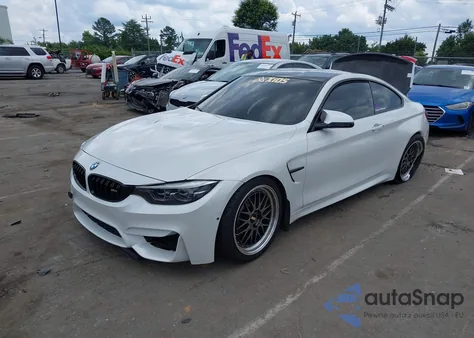 2019 BMW M4 из США, поврежденный, VIN WBS4Y9C56KAG67136